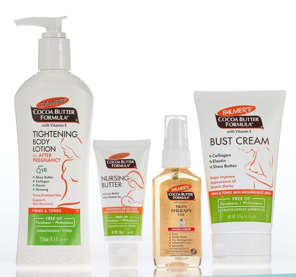 Palmers Cocoa Butter Formula New Moms Skin Recovery Set (Set of 4)